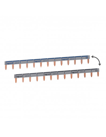 Peigne d'alimentation horizontale pour Uni et Uni + neutre 13 modules LEGRAND 092793