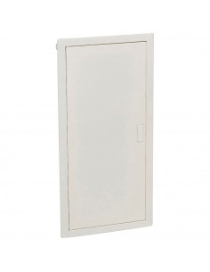 Coffret modulaire encastré 4 rangée 48+8 modules avec porte métal extra plate blanche LEGRAND 001534 2