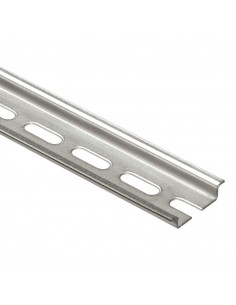 Rail DIN symétrique avec oblongs à couper profondeur 7,5mm longueur 2m LEGRAND 047722