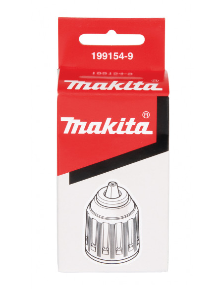 Mandrin plastique auto-serrant 13 mm avec verrouillage MAKITA 199154-9