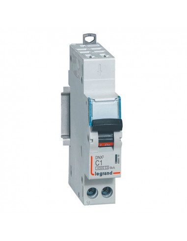 Disjoncteur Phase+Neutre DNX³4500 6kA...