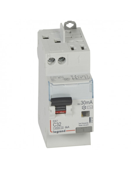DX3 1P NG C32 4500 AC 30MA TG LEGRAND 410720