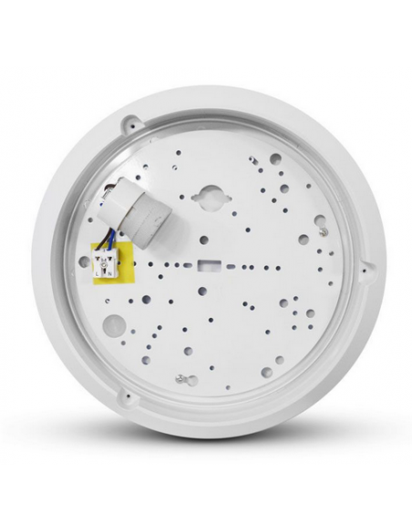 RONDO Hublot E27 Led Diam.297mm Blanc IP65 avec Détecteur Infra-Rouge MIIDEX VISION-EL 778606