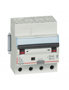 DX3 4P C16 6000 30MA A 4M AUTO LEGRAND 411195 2