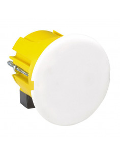 Boîte luminaire Batibox cloisons sèches avec couvercle de finition pour applique LEGRAND 089346
