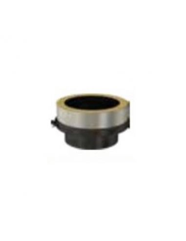 Raccord noir simple/double DIAM 80/130mm DUOTEN TOLERIE EMAILLERIE NANTAISE 554208