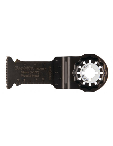 Lame plongeante BIM Bois et Métal TMA047 STARLOCK 32x50mm MAKITA B-64814