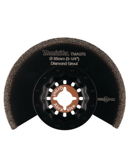 Lame segment à concrétion diamant TMA070 STARLOCK 85mm G40 MAKITA B-65034