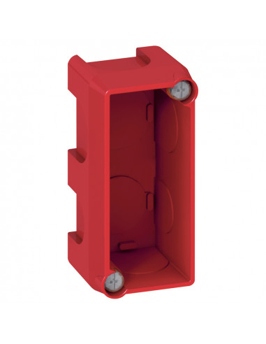 Boîte monoposte Batibox maçonnerie pour 1 module profondeur 40mm LEGRAND 080140