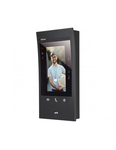 Poste intérieur vidéo connecté Classe 300EOS with Netatmo écran 5pouces noir BTICINO BT344885