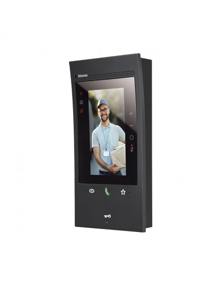 Poste intérieur vidéo connecté Classe 300EOS with Netatmo écran 5pouces noir BTICINO BT344885