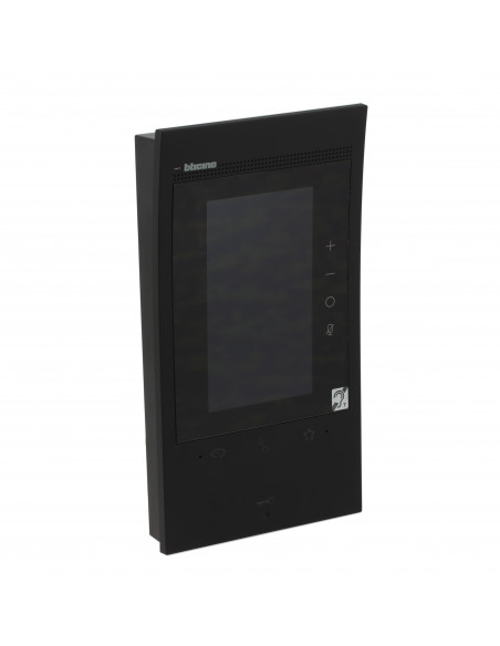 Poste intérieur vidéo connecté Classe 300EOS with Netatmo écran 5pouces noir BTICINO BT344885