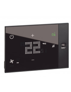 Thermostat hôtel Ux One saillie 24V avec services DND MUR noir LEGRAND 048928 2