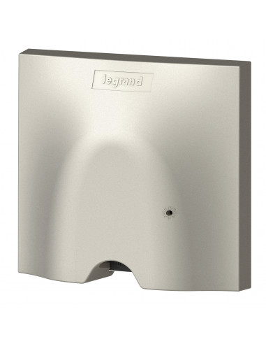 Sortie de câble connectée compatible fil pilote 3000W -titane LEGRAND 064882