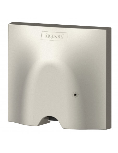 Sortie de câble connectée compatible fil pilote 3000W -titane LEGRAND 064882