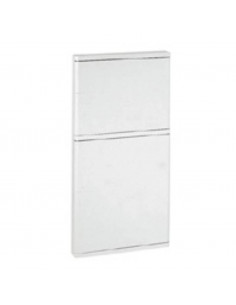 PORTE FACADE POUR BOITE 2 RANGEES ENCASTREMENT LEGRAND 005124