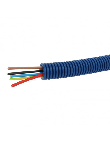 Conduit ICTA Chronofil®  diam. 20mm 5x1,5mm² bleu/rouge/noir/marron/vert-jaune LEGRAND 09025