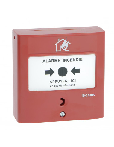 Déclencheur manuel pour équipement d'alarme de Type 4 Radio LEGRAND 140571