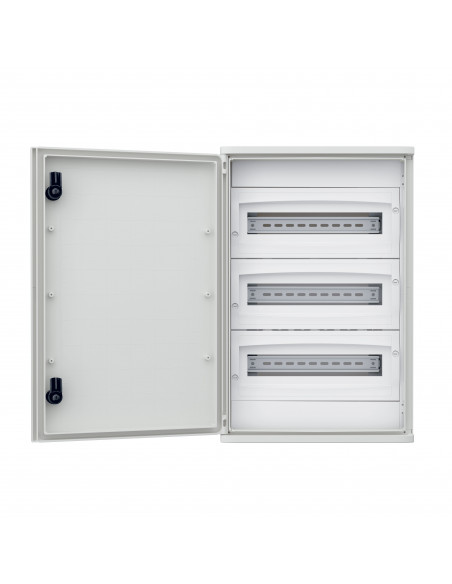 Chassis modulaire en kit pour tous coffrets Atlantic et Marina 500x400mm 3 rangées 16 modules plastique LEGRAND 433001