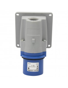 Fiche inclinée saillie P17 IP44 16A de 200V à 250V 2P+T LEGRAND 057584 2