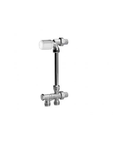 Robinet thermostatisable complet avec canne et distributeur 4 voies PETTINAROLI 932