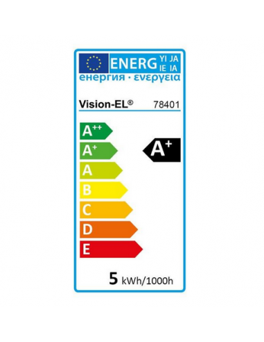Ampoule Led GU10 Spot 5 Watts 2700K...