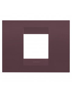 PLAQUE GEO RECT. 2P ROUGE TOSCANE GEWISS GW16402VD