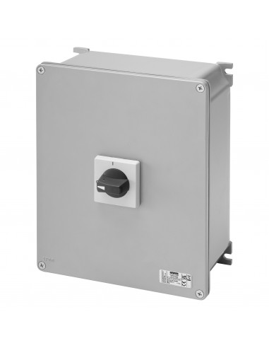 INTER-SECTIONNEUR MÉTAL 100A 8P COMMANDE GEWISS GW70727M