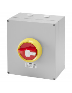 INTER-SECTIONNEUR MP MÉTAL 32A 8P URGENCE GEWISS GW70763M 2