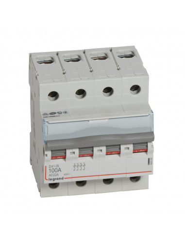 Interrupteur-sectionneur DX³-IS 4 Pôles 400V 100A 4 modules LEGRAND 406489