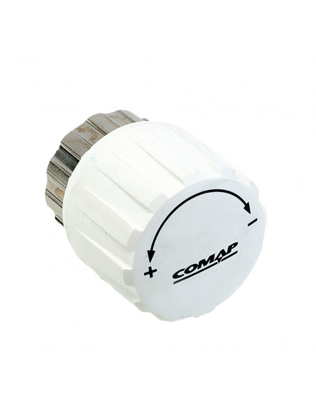 Coiffe de volant manuel pour robinet thermostatique écrou métal blanc L140001001 COMAP 505005