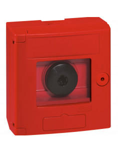 Coffret bris de glace double position IP44 rouge montage en saillie LEGRAND 038011