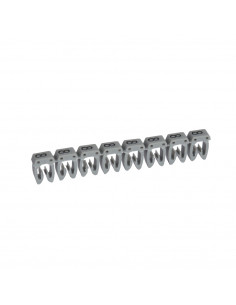 1200 Repères CAB 3 pour filerie 0,5mm² à 1,5mm² et blocs de jonction avec chiffre 8 gris LEGRAND 038218 2