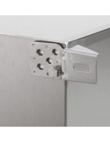 Jeu de 4 pattes fixation murale pour coffret Atlantic inox 304L pour charge de 300kg LEGRAND 036406