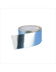 BANDE ALUMINIUM ADHESIVE LONGUEUR 10M LARGEUR 50MM UNELVENT BA-50-10 990713 2