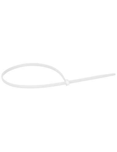 100 Colliers Colring incolore à denture intérieure largeur 7,6mm et longueur à plat 550mm LEGRAND 032045