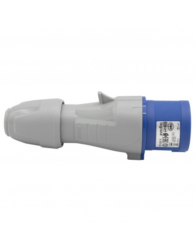 Fiche mobile droite P17 IP44 16A de 200V~ à 250V~ 2P+T LEGRAND 555124