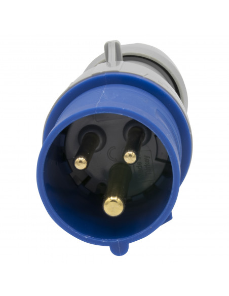 Fiche mobile droite P17 IP44 16A de 200V~ à 250V~ 2P+T LEGRAND 555124