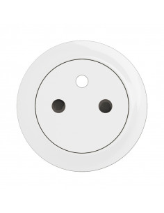 Enjoliveur prise 2P+T Surface Céliane Blanc LEGRAND CB0111 2