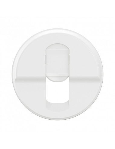 Enjoliveur prise simple RJ45 Céliane Blanc LEGRAND CB0346