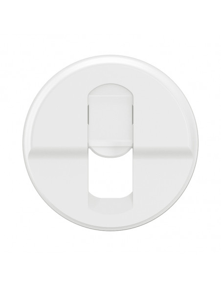 Enjoliveur prise simple RJ45 Céliane Blanc LEGRAND CB0346