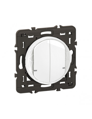 Commande double sans fils Céliane with Netatmo Blanc LEGRAND CB0415