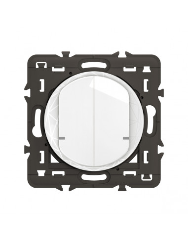 Commande double sans fils Céliane with Netatmo Blanc LEGRAND CB0415
