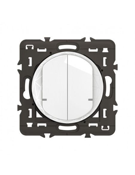 Commande double sans fils Céliane with Netatmo Blanc LEGRAND CB0415