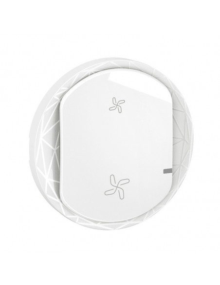 Enjoliveur commande VMC sans fils Céliane with Netatmo Blanc LEGRAND CB1411