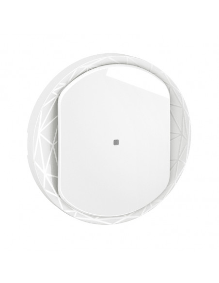 Enjoliveur interrupteur avec Neutre Céliane with Netatmo Blanc LEGRAND CB1413