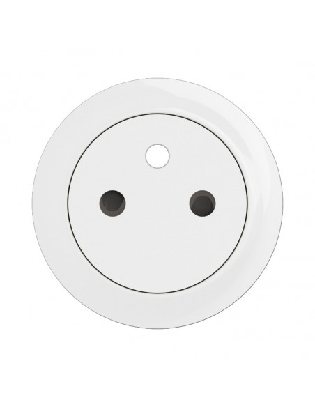 Enjoliveur prise 2P+T Surface Céliane Blanc Antimicrobien LEGRAND CB9027