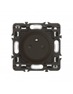 Prise 2P+T Céliane Surface Confort bornes automatiques prémontée Noir LEGRAND CE0111 2