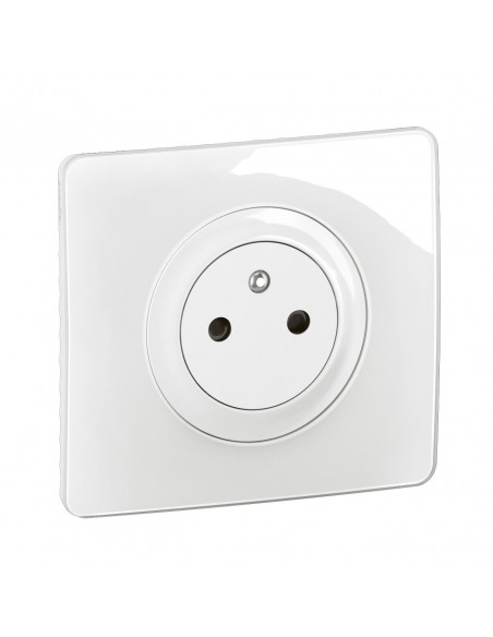 Prise 2P+T Surface Céliane complet Blanc LEGRAND CG0111