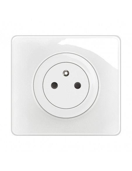 Prise 2P+T Surface Céliane complet Blanc LEGRAND CG0111